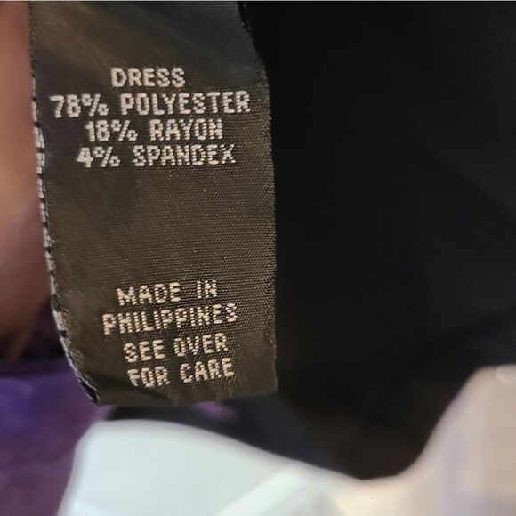 BCX Black Sheath Dress - Picture 7 of 9